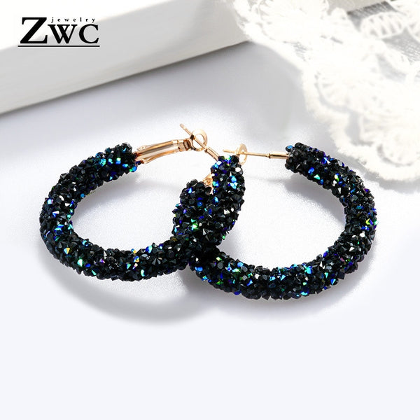 Big Earrings for Women Female Fashion Gold