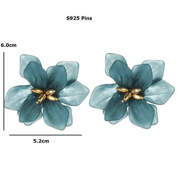 Flower Holiday Earrings