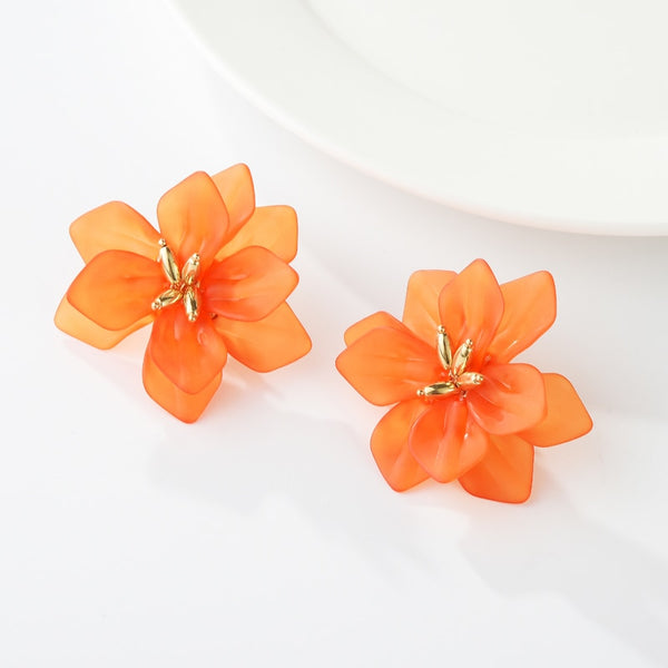Flower Holiday Earrings