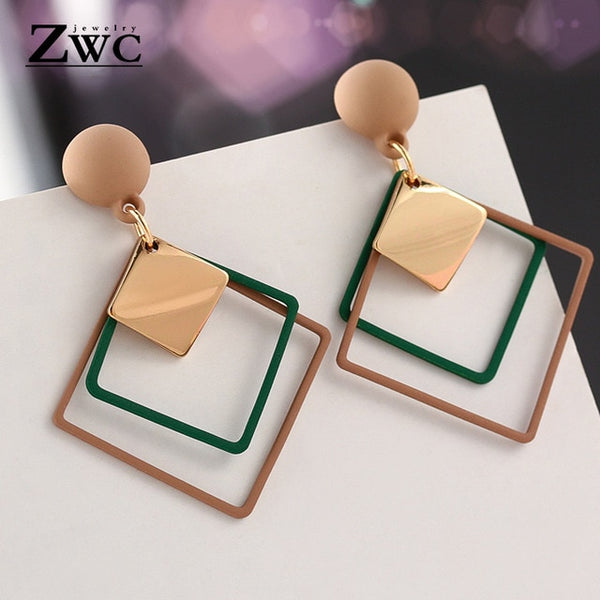 New Women's Acrylic Drop Earrings