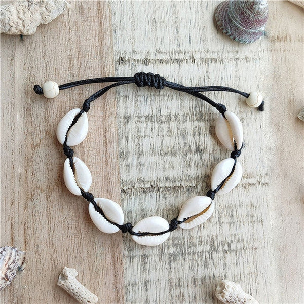 Pearl Sea Shell Earrings For Women Gold Color