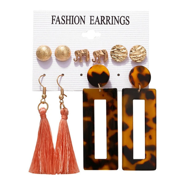 Long Earrings Set For Women