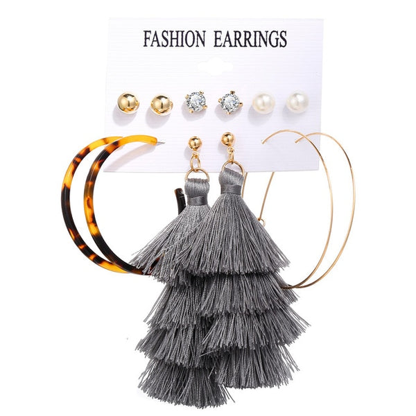 Long Earrings Set For Women