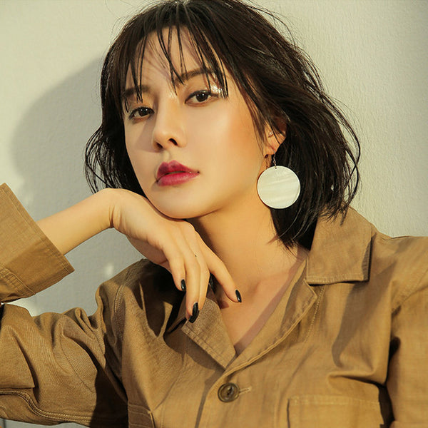 Big Vintage Earrings  gold