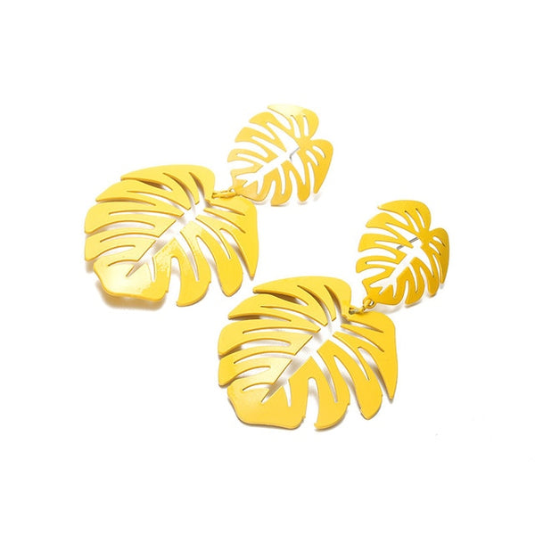 Big Vintage Earrings  gold