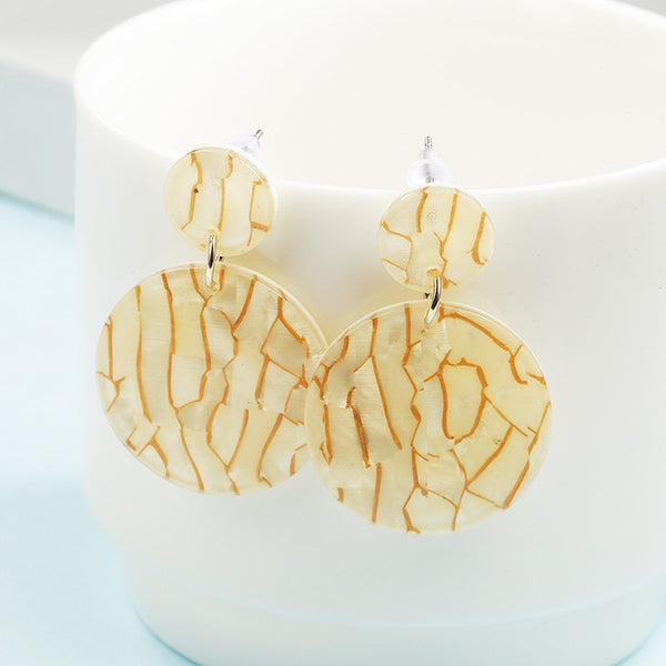 Big Vintage Earrings  gold