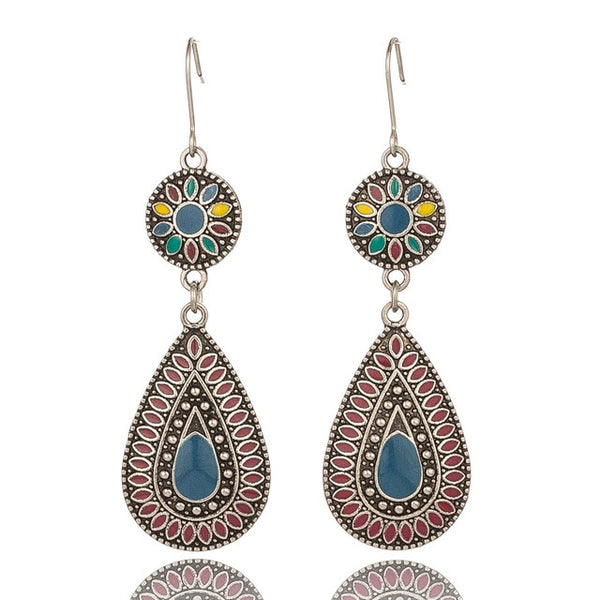 Vintage Ethnic Dangle Drop Earrings