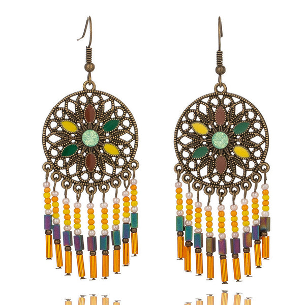 Vintage Ethnic Dangle Drop Earrings