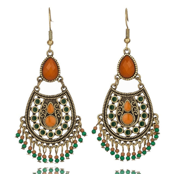 Vintage Ethnic Dangle Drop Earrings