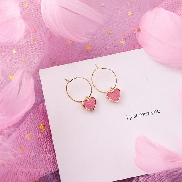 Flower Sweet Geometric Earring Simulated Pearl